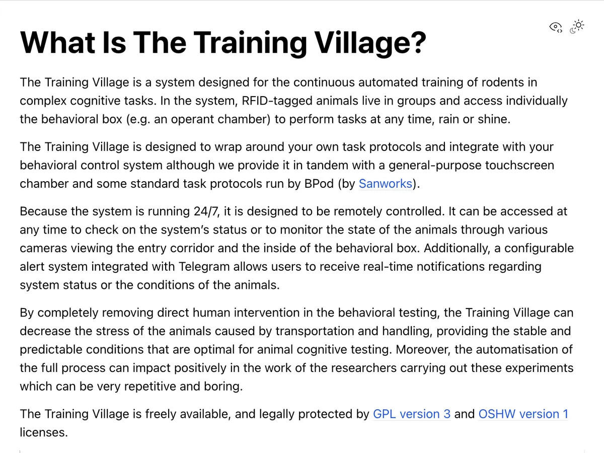 braincircuitsbehaviorlab.github.io/village/